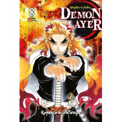 Mangá Demon Slayer Kimetsu No Yaiba Volume 08