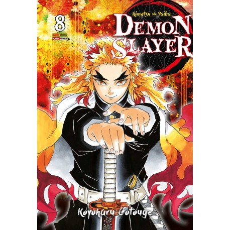 Mangá Demon Slayer Kimetsu No Yaiba Volume 08