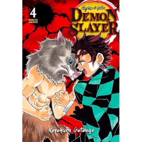 Mangá Demon Slayer Kimetsu No Yaiba Volume 04