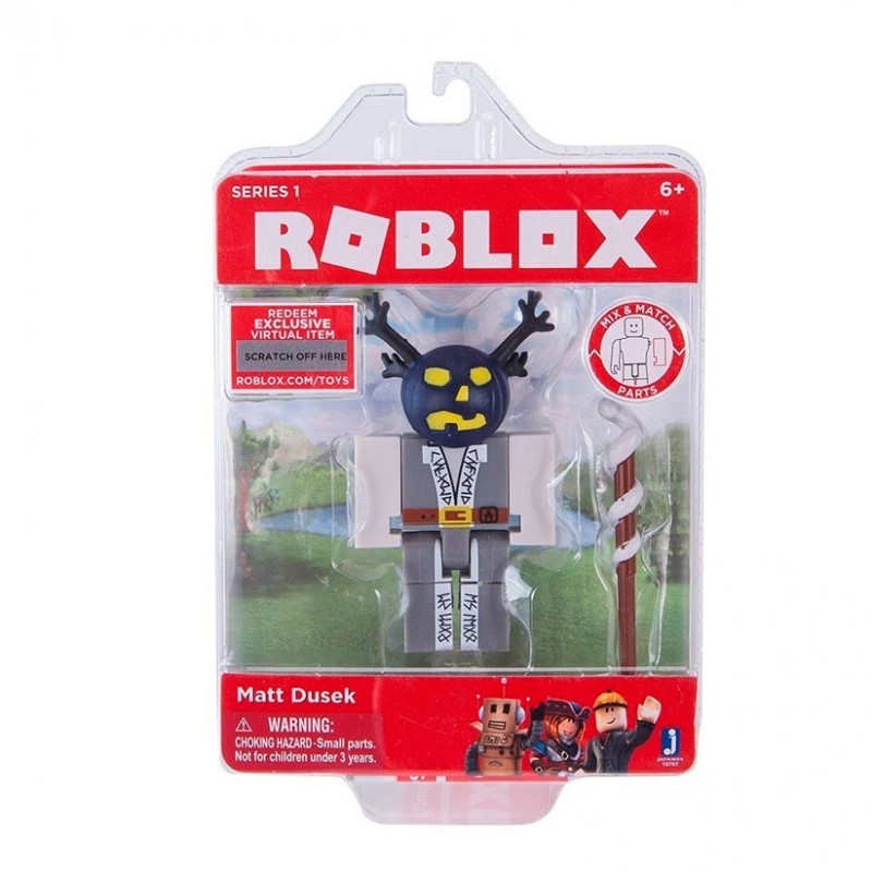 Boneco Roblox Matt Dusek Serie 1 Brinquedos Chocolate - 