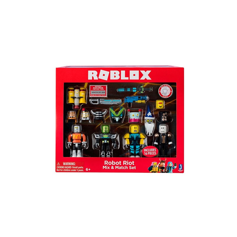 6 Bonecos Roblox Citizens Of Roblox Jazwares - 