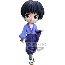 Boneco Rurouni Kenshin Meiji Swordsman Romantic Story Sojiro Seta Q Posket Bandai Banpresto