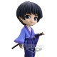 Boneco Rurouni Kenshin Meiji Swordsman Romantic Story Sojiro Seta Q Posket Bandai Banpresto