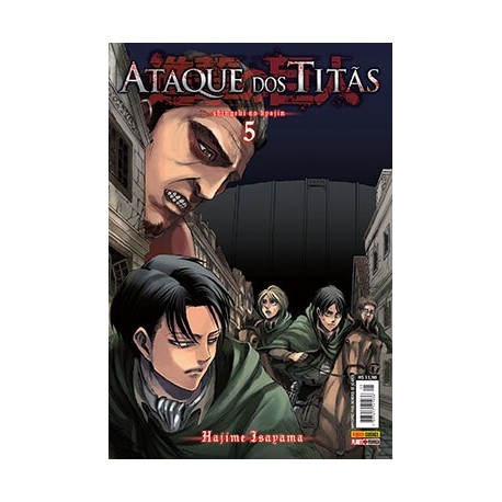 Mangá Ataque dos Titãs Volume 05