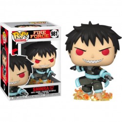 Boneco Fire Force Shinra Pop Funko 981