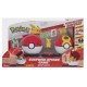 Pokémon Ataque Surpresa Kit Pokébola com Bulbasaur e Pikachu Wicked Cool Toys Sunny