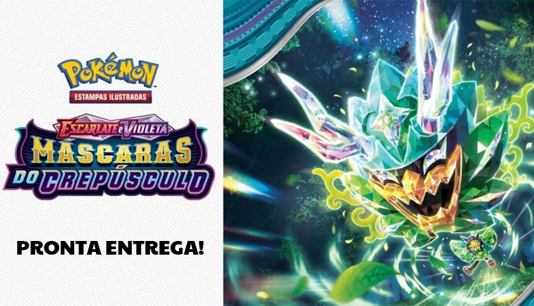 Pokémon Escarlate e Violeta Máscaras do Crepúsculo Copag